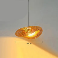 Bambou Tissé ZK3Design | Lustre en bambou - LUSTRINA
