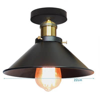 Charme Industriel | Lustre noir cuisine - LUSTRINA