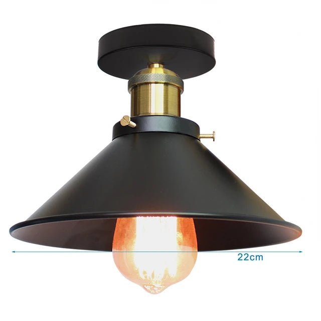 Charme Industriel | Lustre noir cuisine - LUSTRINA