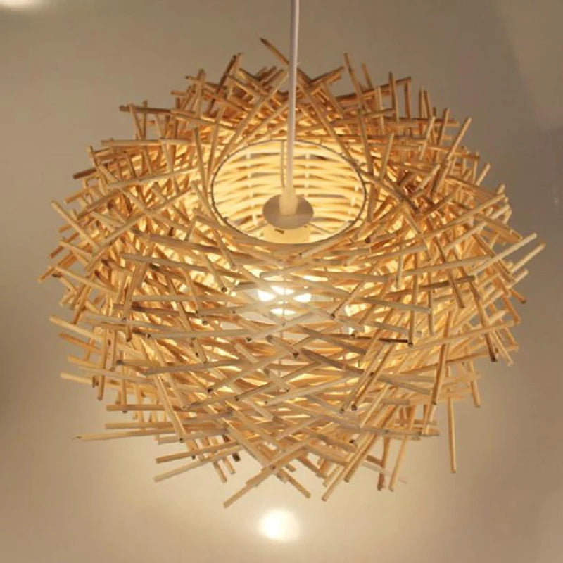 Lustre en Rotin - LUSTRINA