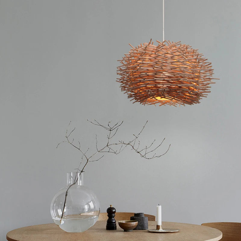 Lustre en Rotin - LUSTRINA