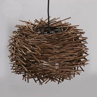 Lustre en Rotin - LUSTRINA