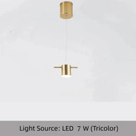 Lustre Minimaliste Moderne | Noir ou Doré disponible en plusieurs tailles - LUSTRINA