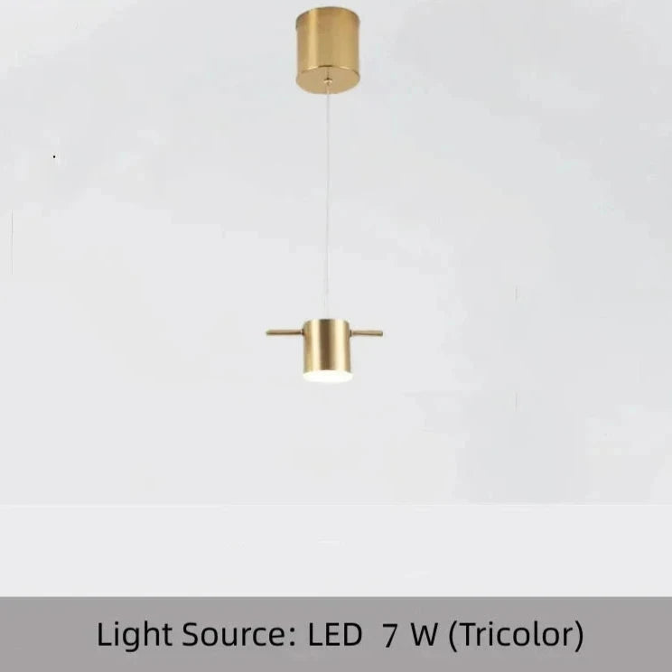 Lustre Minimaliste Moderne | Noir ou Doré disponible en plusieurs tailles - LUSTRINA