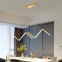 Éclat Astral | Lustre noir ou doré pour un Intérieur stylé - LUSTRINA