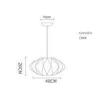 Lustre en Tissu Zenlight | Suspensio en Tissu, Design Japonais pour Une Ambiance Apaisante - LUSTRINA