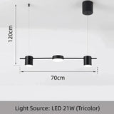 Lustre Minimaliste Moderne | Noir ou Doré disponible en plusieurs tailles - LUSTRINA