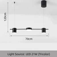Lustre Minimaliste Moderne | Noir ou Doré disponible en plusieurs tailles - LUSTRINA