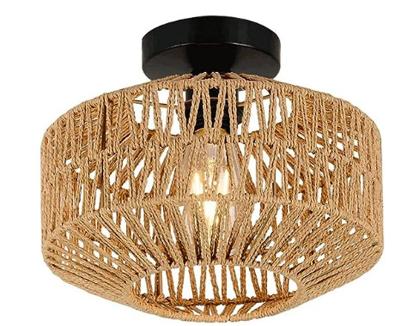 Lustre en Rotin Tissé - LUSTRINA