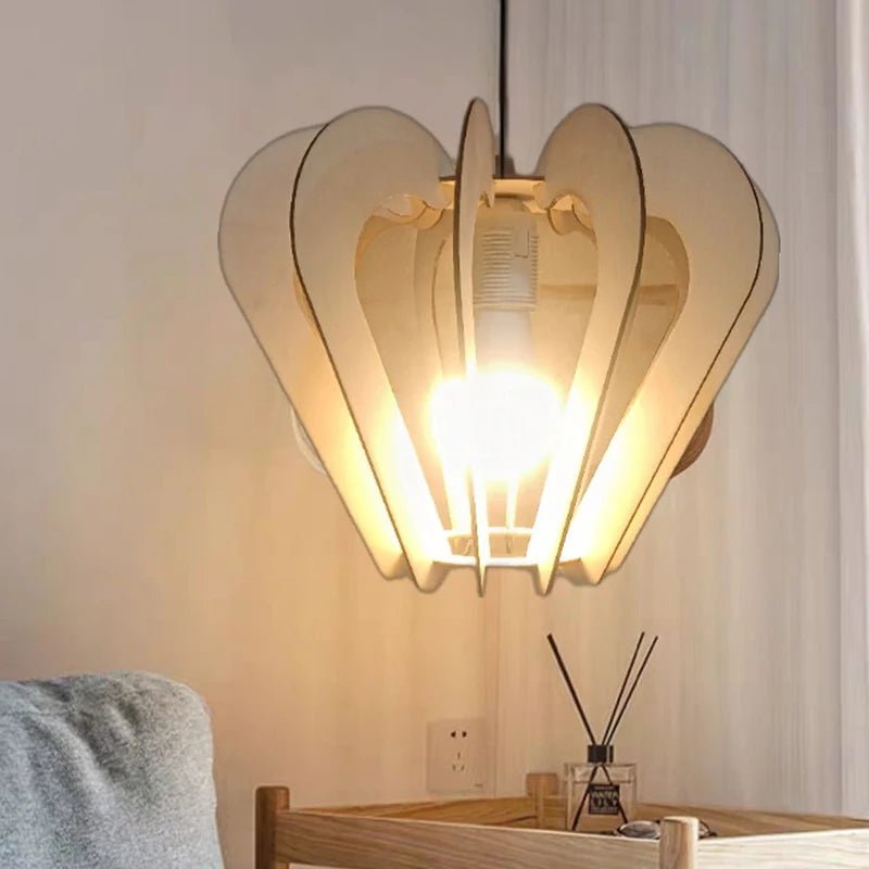 Créatif DIY Wood | Lustre en bois manuel - LUSTRINA