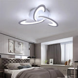 Ambiance Écarlate | Lustre salon Led noir ou blanc - LUSTRINA