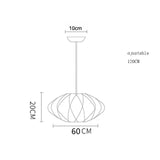 Lustre en Tissu Zenlight | Suspensio en Tissu, Design Japonais pour Une Ambiance Apaisante - LUSTRINA