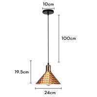Urban Héritage | Lustre suspendu en Métal - LUSTRINA