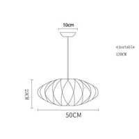 Lustre en Tissu Zenlight | Suspensio en Tissu, Design Japonais pour Une Ambiance Apaisante - LUSTRINA