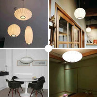 Lustre en Tissu Zenlight | Suspensio en Tissu, Design Japonais pour Une Ambiance Apaisante - LUSTRINA