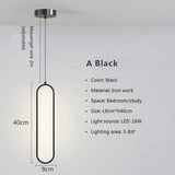 Harmonie Lumineuse | Suspension LED Moderne en Or ou Noir - LUSTRINA