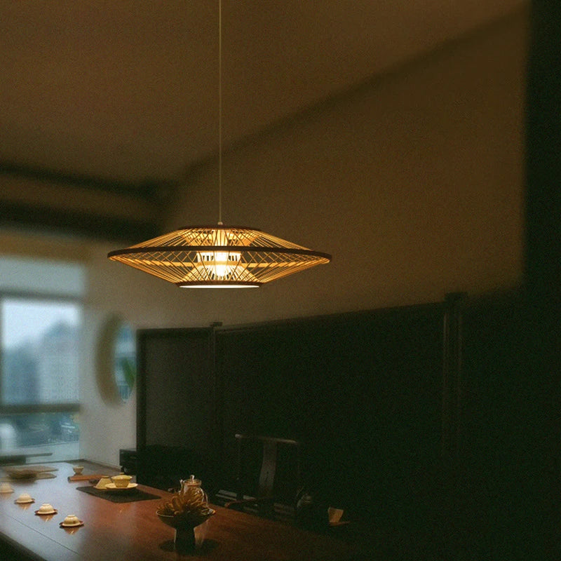 Lustre en Bambou - LUSTRINA