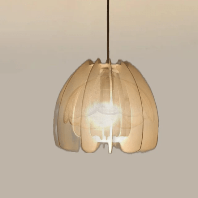 Créatif DIY Wood | Lustre en bois manuel - LUSTRINA