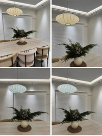 Lustre en Tissu Zenlight | Suspensio en Tissu, Design Japonais pour Une Ambiance Apaisante - LUSTRINA