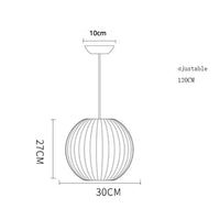 Lustre en Tissu Zenlight | Suspensio en Tissu, Design Japonais pour Une Ambiance Apaisante - LUSTRINA