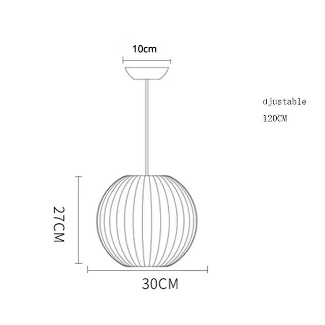 Lustre en Tissu Zenlight | Suspensio en Tissu, Design Japonais pour Une Ambiance Apaisante - LUSTRINA