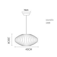 Lustre en Tissu Zenlight | Suspensio en Tissu, Design Japonais pour Une Ambiance Apaisante - LUSTRINA