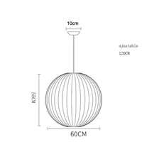 Lustre en Tissu Zenlight | Suspensio en Tissu, Design Japonais pour Une Ambiance Apaisante - LUSTRINA