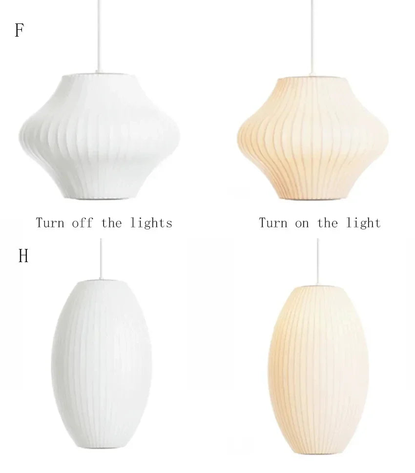 Lustre en Tissu Zenlight | Suspensio en Tissu, Design Japonais pour Une Ambiance Apaisante - LUSTRINA