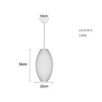 Lustre en Tissu Zenlight | Suspensio en Tissu, Design Japonais pour Une Ambiance Apaisante - LUSTRINA