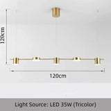 Lustre Minimaliste Moderne | Noir ou Doré disponible en plusieurs tailles - LUSTRINA