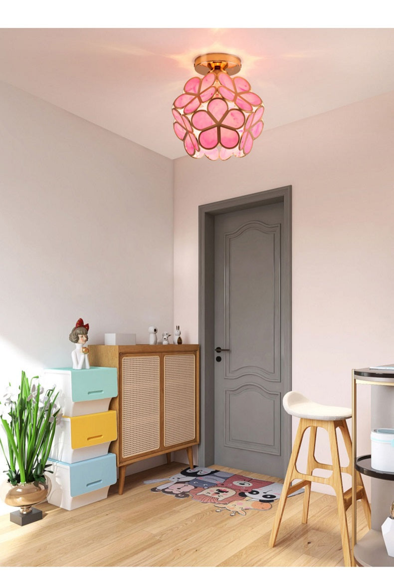 Flora Lumina | Luminaire en verre à forme de Fleurs - LUSTRINA