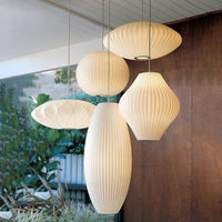 Lustre en Tissu Zenlight | Suspensio en Tissu, Design Japonais pour Une Ambiance Apaisante - LUSTRINA