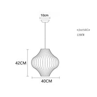 Lustre en Tissu Zenlight | Suspensio en Tissu, Design Japonais pour Une Ambiance Apaisante - LUSTRINA