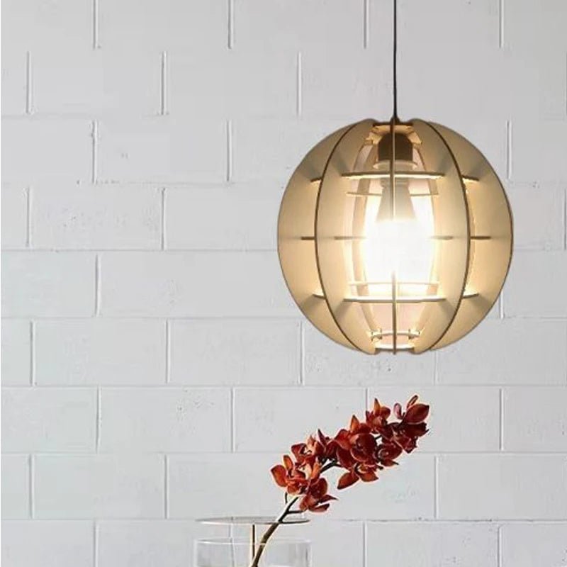 Créatif DIY Wood | Lustre en bois manuel - LUSTRINA