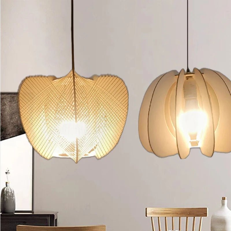 Créatif DIY Wood | Lustre en bois manuel - LUSTRINA