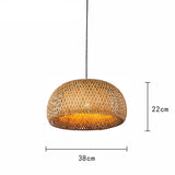 Bambou Tissé ZK3Design | Lustre en bambou - LUSTRINA