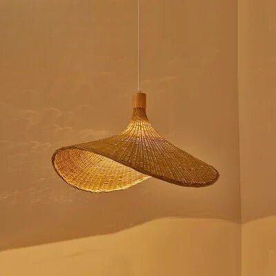Bambou Tissé ZK3Design | Lustre en bambou - LUSTRINA