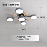 Lumina Glow | Plafonnier LED Moderne en Aluminium - LUSTRINA