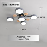 Lumina Glow | Plafonnier LED Moderne en Aluminium - LUSTRINA