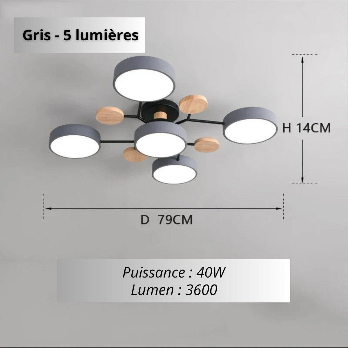 Lumina Glow | Plafonnier LED Moderne en Aluminium - LUSTRINA