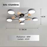 Lumina Glow | Plafonnier LED Moderne en Aluminium - LUSTRINA