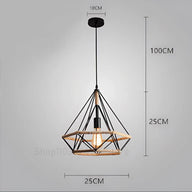 Vintage Workshop | Lustre tendance en Acier Inoxydable - LUSTRINA