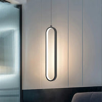 Harmonie Lumineuse | Suspension LED Moderne en Or ou Noir - LUSTRINA