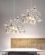 Lustre Arbre Dandelion | Lustre doré ou argenté pour une touche de luxe et de modernité - LUSTRINA