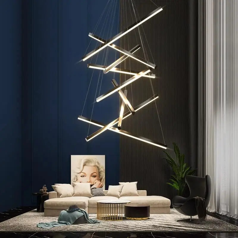Lustre Noir Lumixio - LUSTRINA