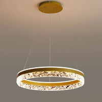 Charmes de Cristal | Lustre doré ou lustre noir tendance - LUSTRINA