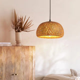 Lustre en Bambou tissé à la main - LUSTRINA