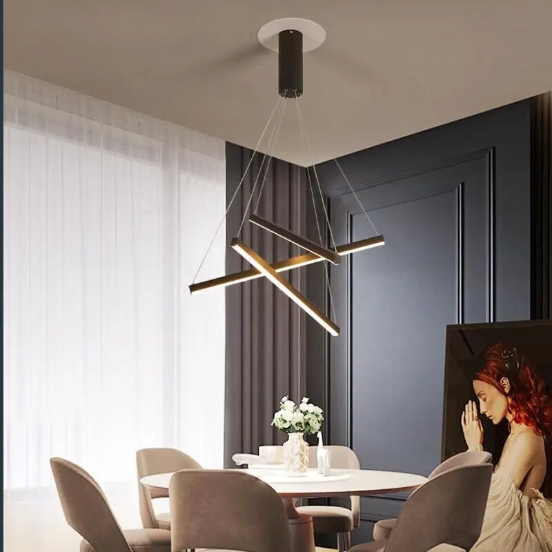 Lustre Noir Lumixio - LUSTRINA