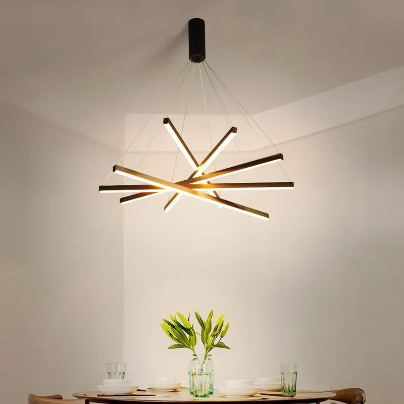 Lustre Noir Lumixio - LUSTRINA