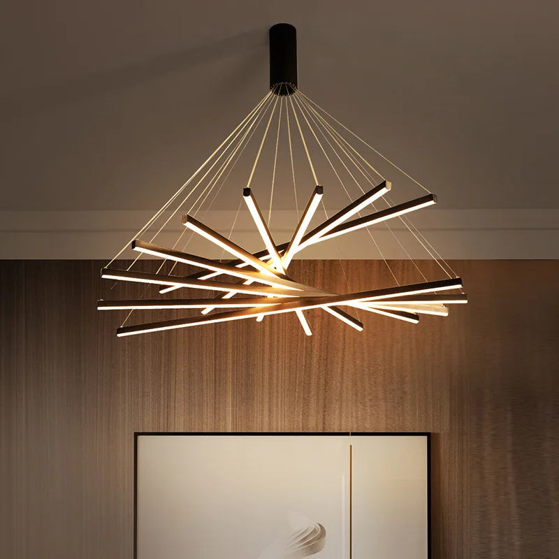 Lustre Noir Lumixio - LUSTRINA